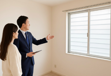 退去立会の様子